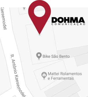 Localização da Dohma Comunicação